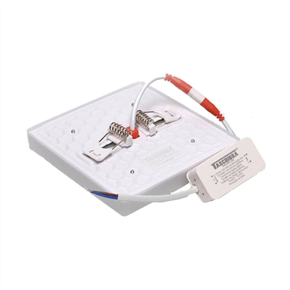 Plafon de Embutir Taschibra Framel LED 24W 6000K Quadrado Branco - 15140119