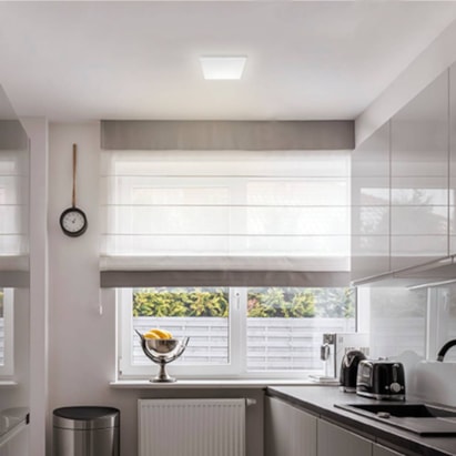 Plafon de Embutir Taschibra Framel LED Quadrado 24W 3000K - 15140117