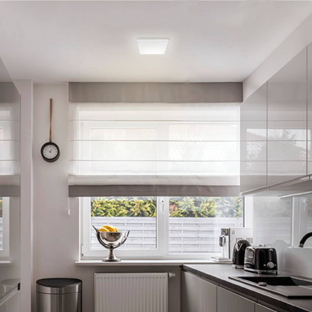 Plafon de Embutir Taschibra Framel LED Quadrado 24W 3000K - 15140117