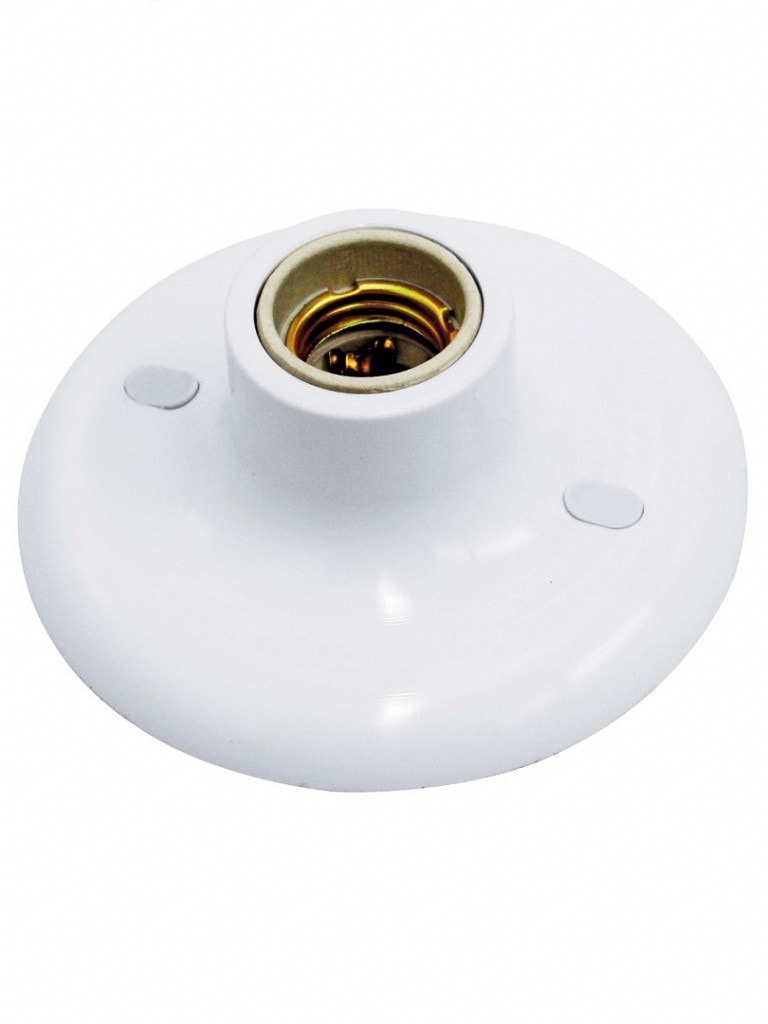 Plafon de Porcelana Tachibra Branco - 02080009