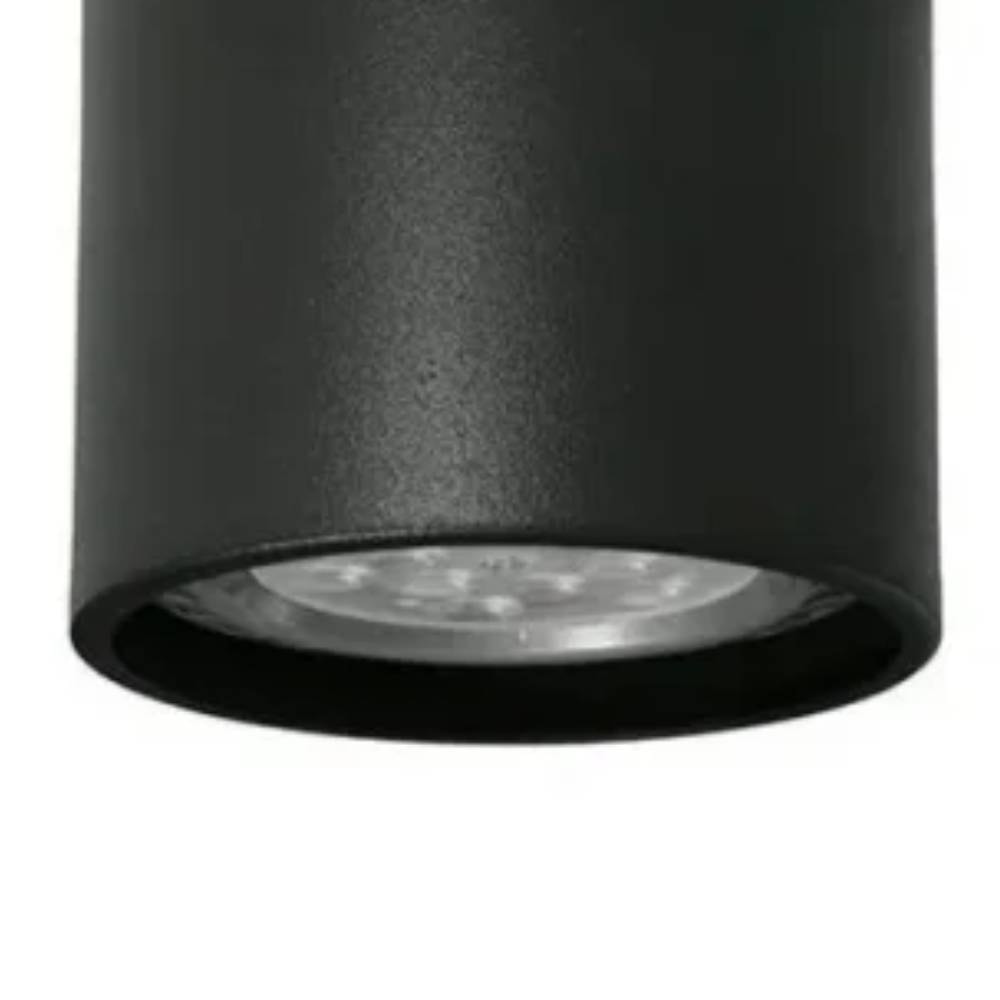 Plafon de Sobrepor Acend Orion Redondo 59x70cm Preto - 158PS10010028