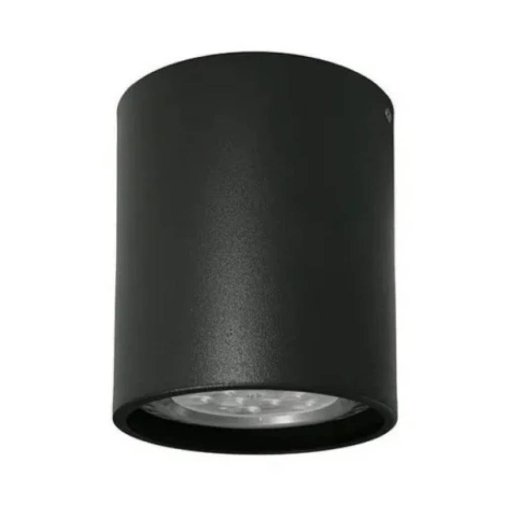 Plafon de Sobrepor Acend Orion Redondo 59x70cm Preto - 158PS10010028