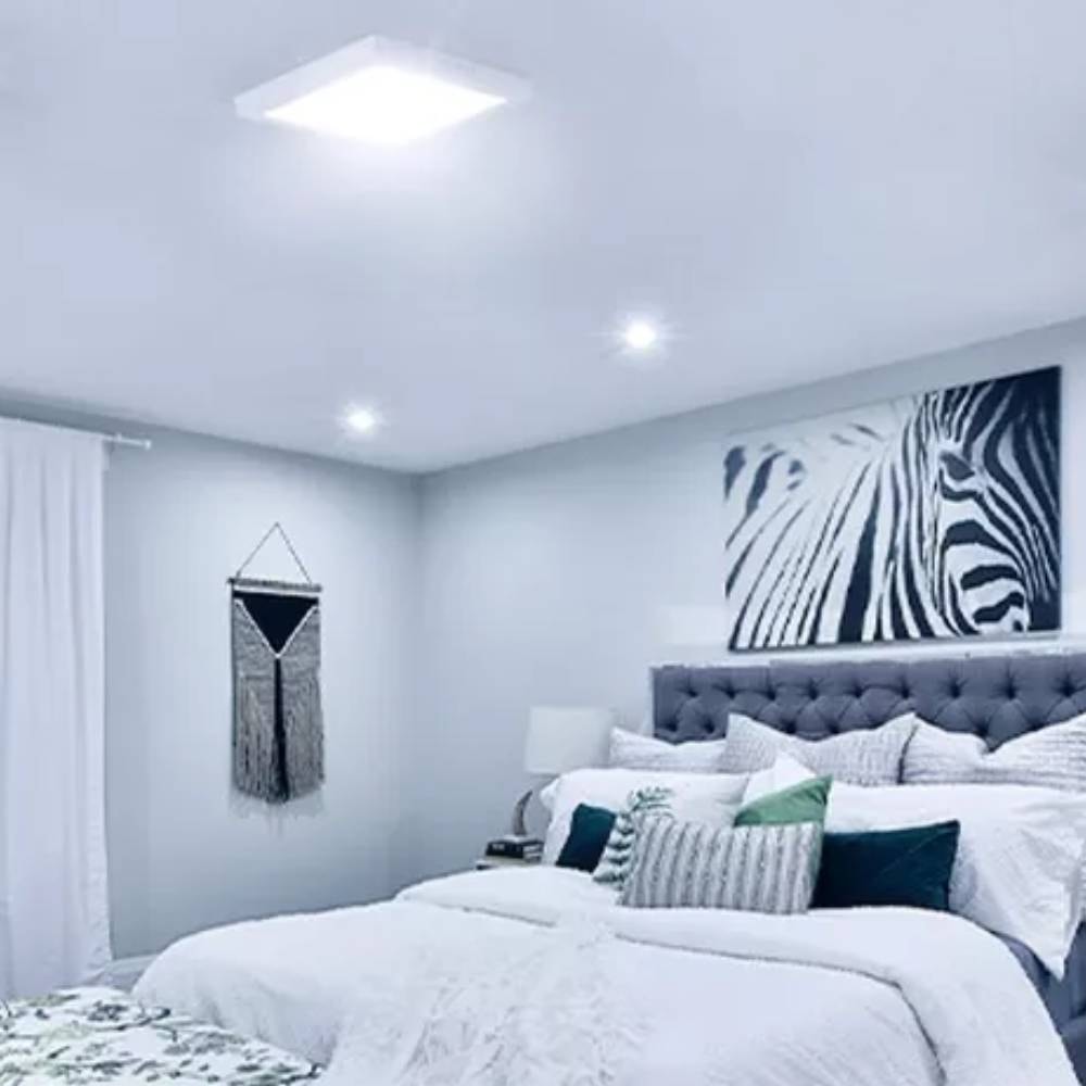 Plafon de Sobrepor Avant 27W 6000K LED Quadrado Branco - 768131375