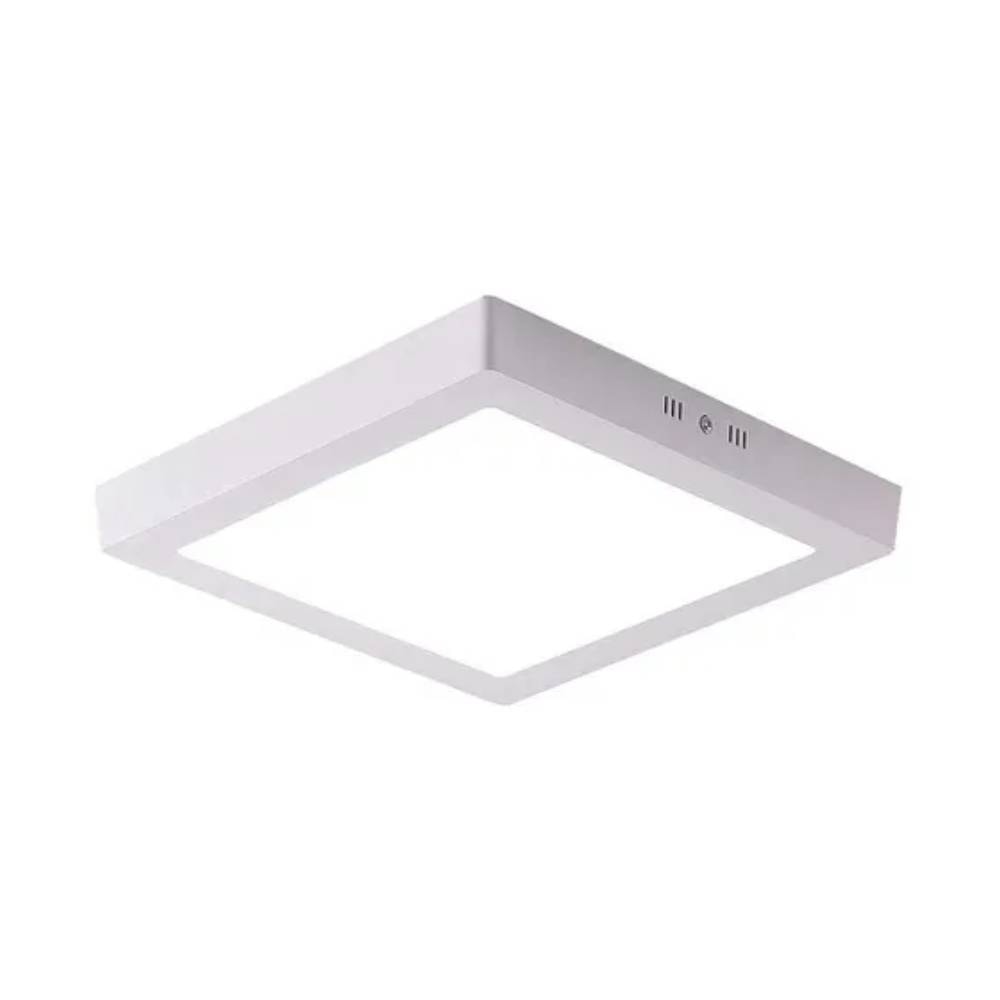 Plafon de Sobrepor Avant 27W 6000K LED Quadrado Branco - 768131375