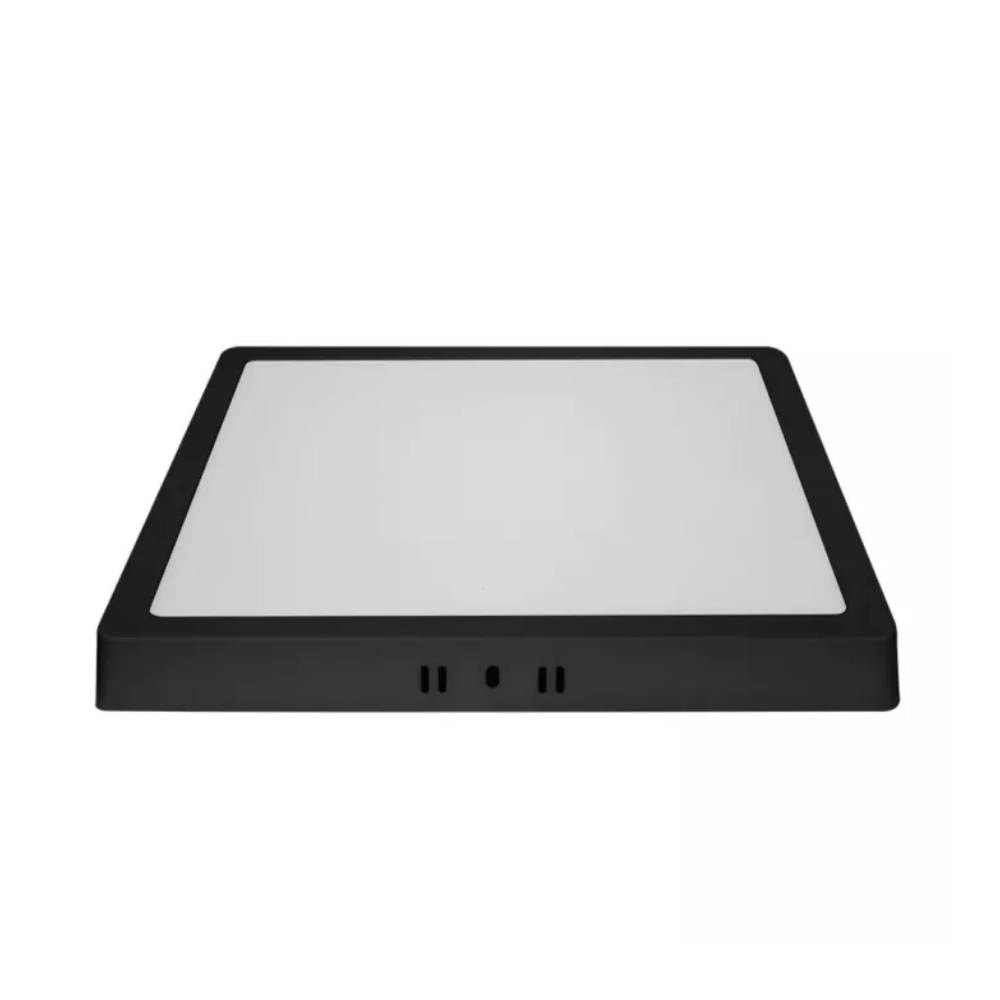 Plafon de Sobrepor Blumenau Quadrado 24W 6000K Preto - 80856001