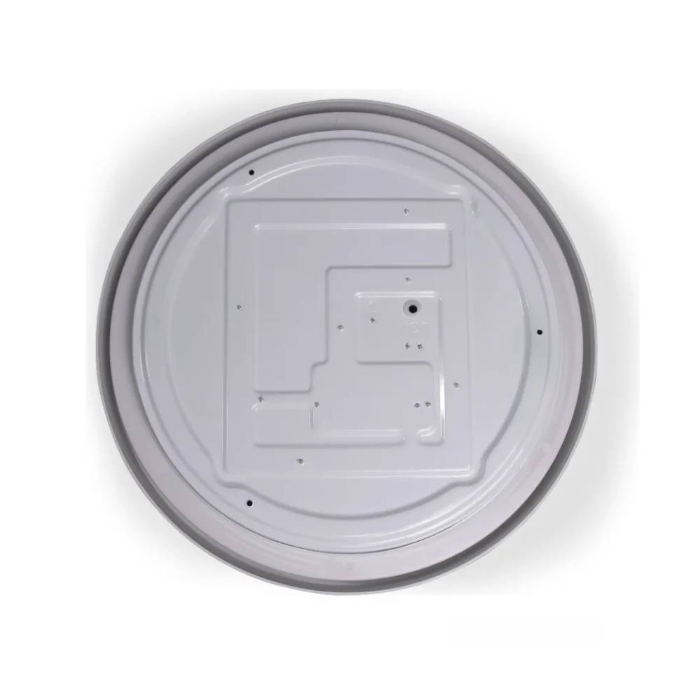 Plafon de Sobrepor Hevvy Montana Led Redondo Preto e Dourado - LY-8762M