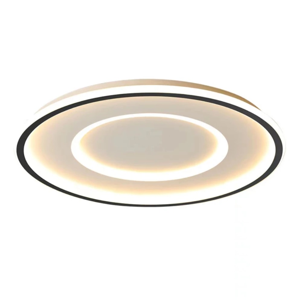 Plafon de Sobrepor LED GMH Alpha 3000k 75w Preto 50cm - PL-ALPHA-BK