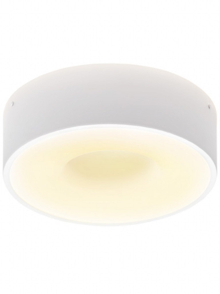 Plafon de Sobrepor LED Taschibra Suschi 40W 2700K Branco - 04060016-01