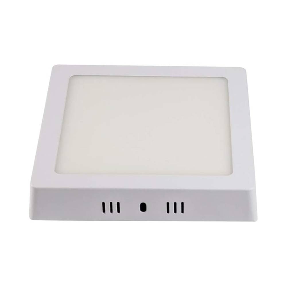 Plafon de Sobrepor LLUMM 12W 6000K LED Quadrado Branco - RL29123BC