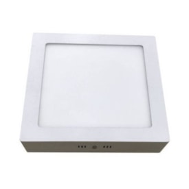 Plafon de Sobrepor LLUMM 12W 6000K LED Quadrado Branco - RL29123BC