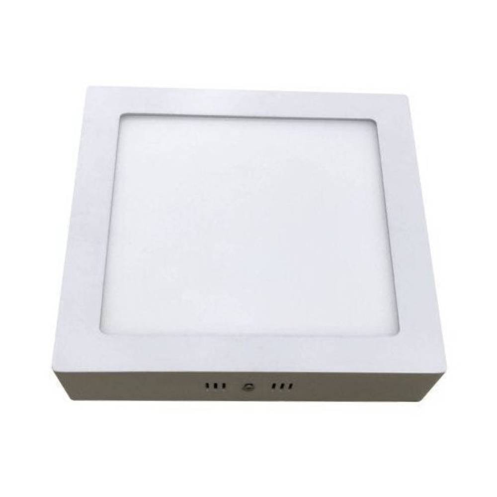 Plafon de Sobrepor LLUMM 12W 6000K LED Quadrado Branco - RL29123BC