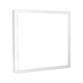 Plafon de Sobrepor LLUMM Blacklight LED Quadrado 36W 6000K Branco - BLH29366BC