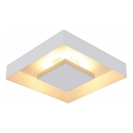 Plafon de Sobrepor Lumavi Iluminação Indireta 4xE27 Branco - 1624