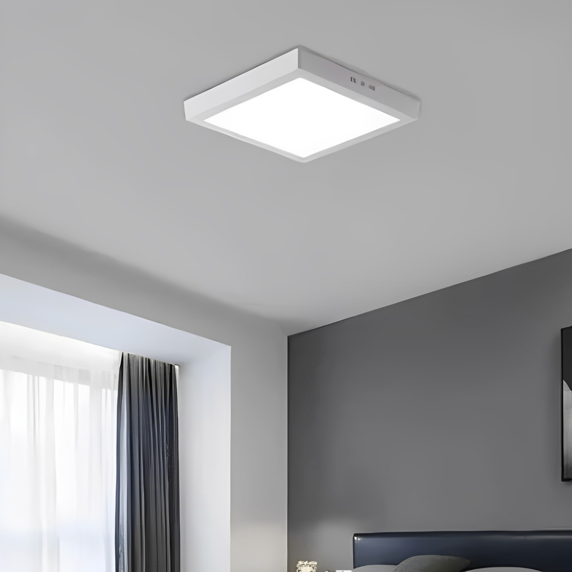 Plafon de Sobrepor Startec LED Quadrado 24W 6000K - 149400020