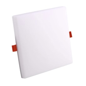 Plafon LED de Embutir Bronzearte Frameless Quadrado 16W 6500K - NSF22166BC