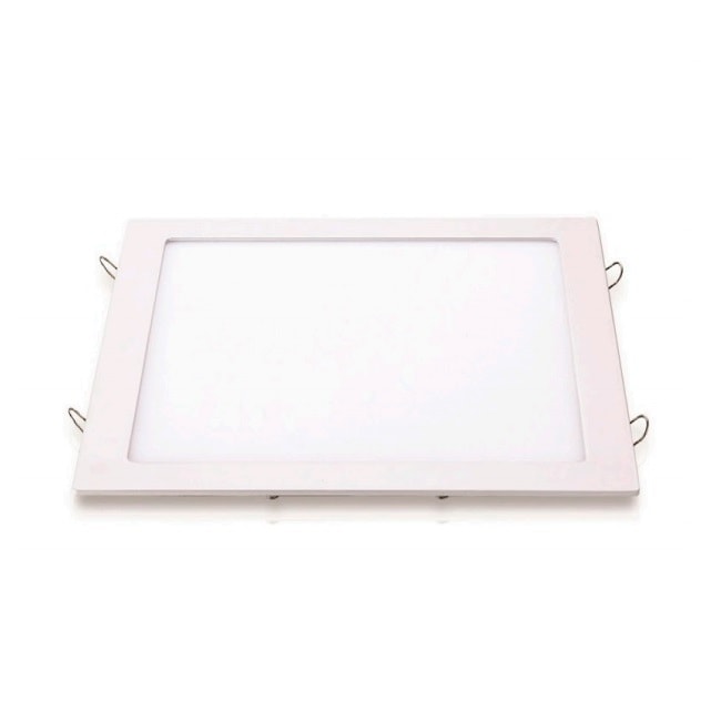 Plafon LED de Embutir UP Quadrado 12W 3000K - EQ12W-3K