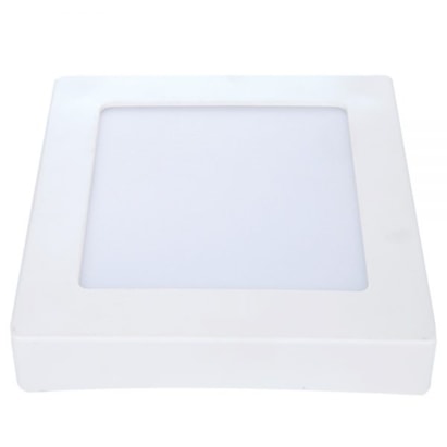 Plafon LED de Sobrepor Avant Quadrado 18W 6500K - 600010