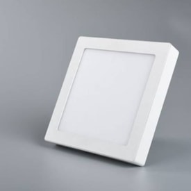 Plafon LED de Sobrepor Bronzearte Quadrado 12W 6000K - RL29126BC