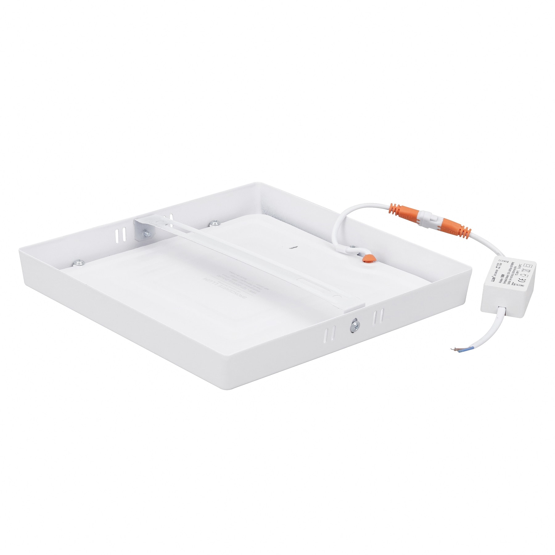 Plafon LED de Sobrepor Bronzearte Quadrado 18W 6500K - RL29186BC