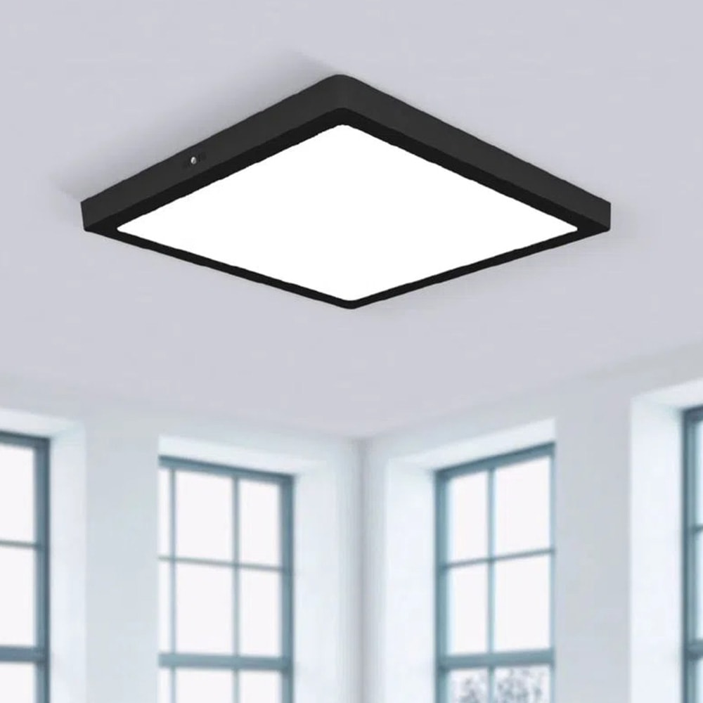 Plafon LED de Sobrepor Bronzearte Quadrado 24W 6500K