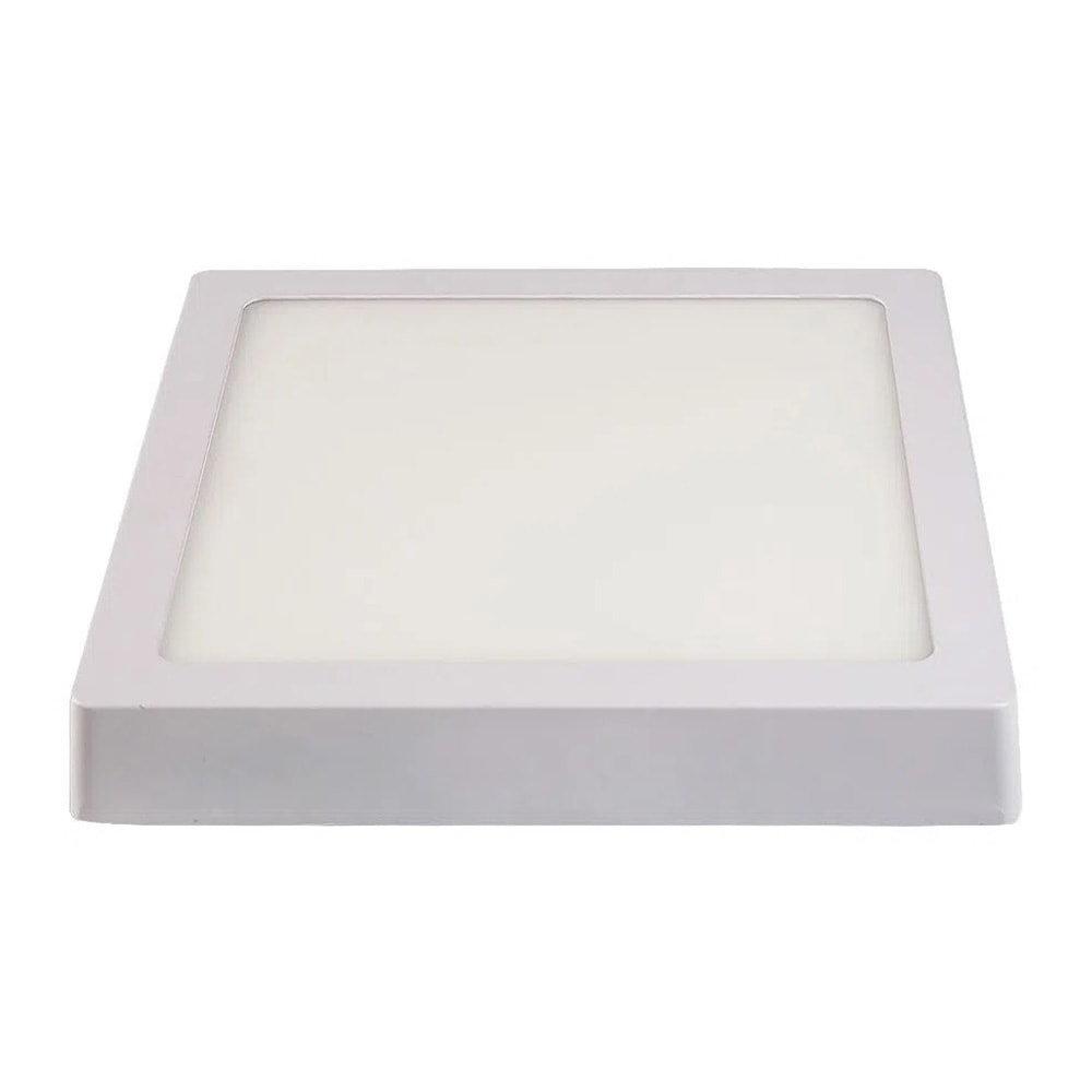 Plafon LED de Sobrepor Bronzearte Quadrado 24W 6500K - RL29246BC