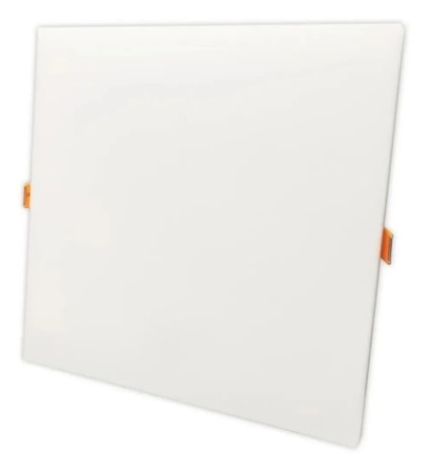 Plafon LED de Sobrepor / Embutir CTB Quadrado Borda Infinita 18W 3000K - 18693