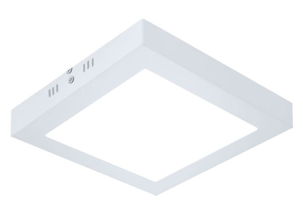 Plafon LED de Sobrepor Evoled Quadrado 12W 6000K - LE-4602