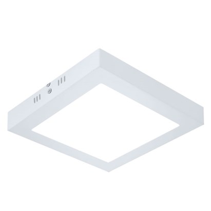 Plafon LED de Sobrepor Evoled Slim Quadrado 6W 6000K - LE-4674