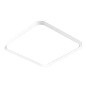 Plafon LED de Sobrepor Hevvy Toronto Quadrado 36w 40cm Branco - LY8821BM