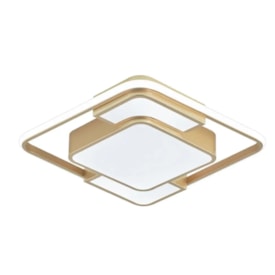 Plafon LED de Sobrepor Nitrolux Geo-001D 48W 3 em 1 - 6055