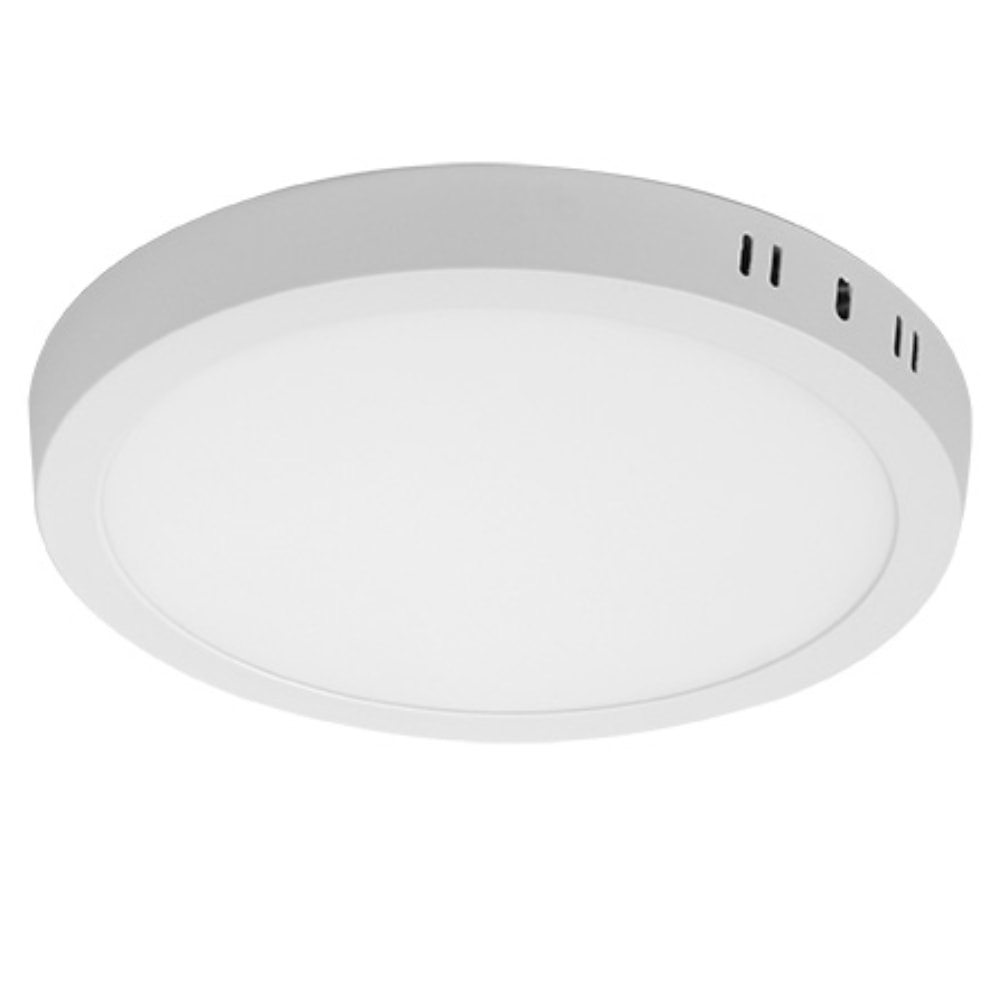 Plafon Led de Sobrepor Taschiba Lux 24W 6000K Redondo Branco - 15070118