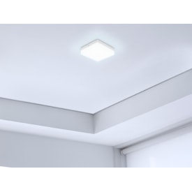 Plafon LED de Sobrepor Taschibra Frameless Quadrado 48W 6000K