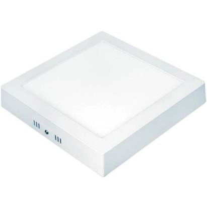 Plafon LED de Sobrepor Taschibra Quadrado 18W 6500K - 15070124