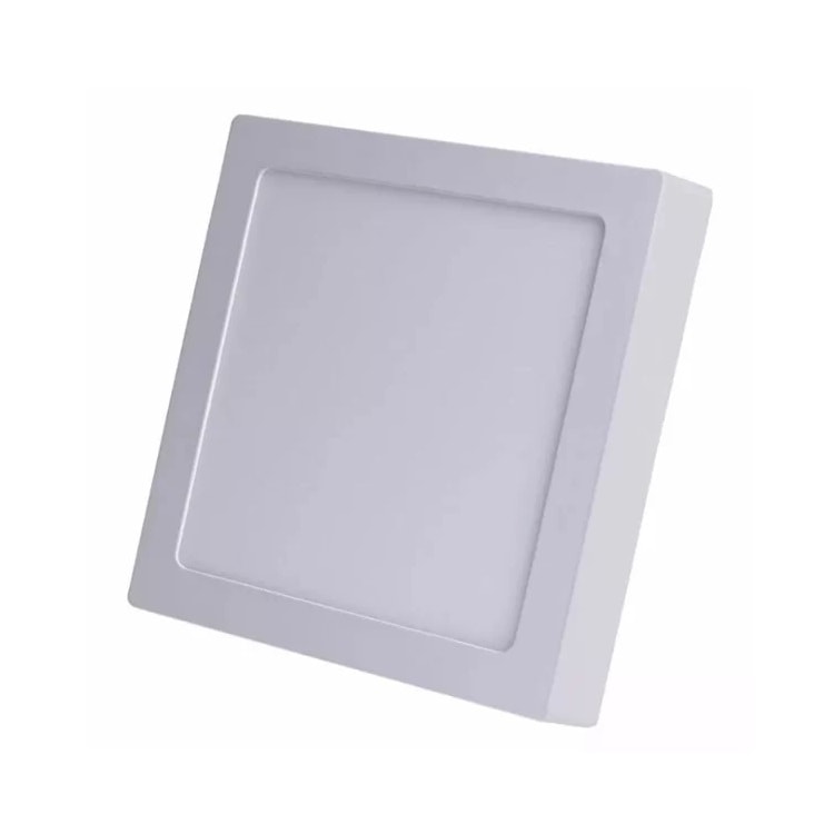 Plafon LED de Sobrepor UP Led Quadrado 24W 6500K Branco - SQ24W-6K