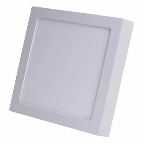 Plafon LED de Sobrepor Upled Quadrado 12W 4000K - SQ12W-4K