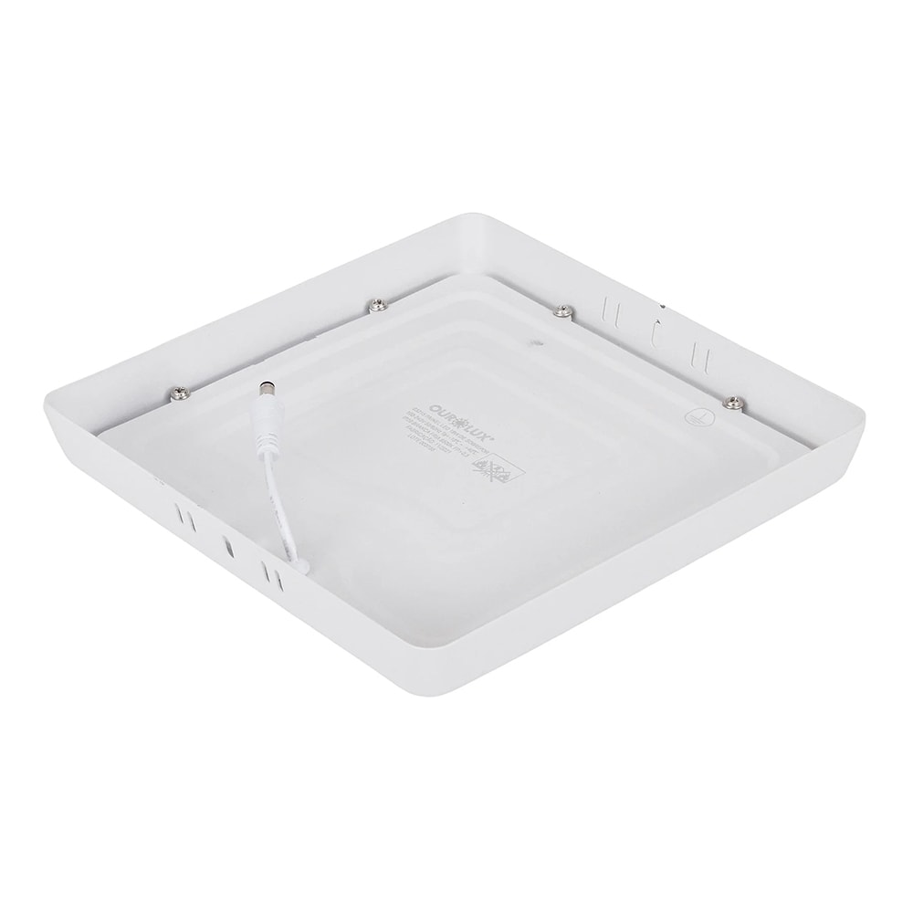 Plafon LED de Sobrepot Ourolux Quadrado 18W 6400k - 03215