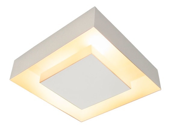 Plafon Sobrepor Quadrado Luz Indireta 65cm Para 6L E27 - Br 650