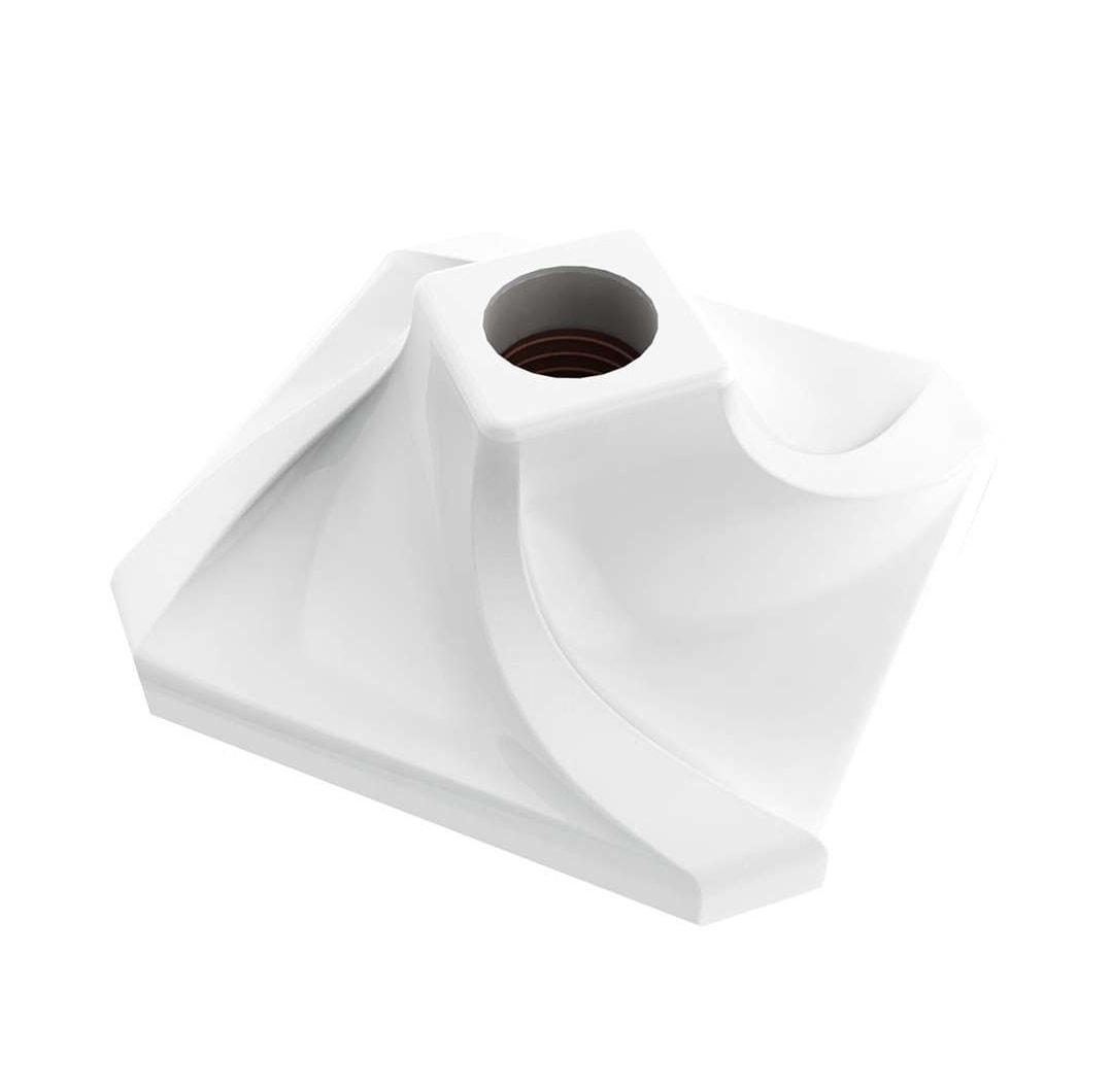 Plafonier Startec Spiralle Quadrado Branco - 145600003