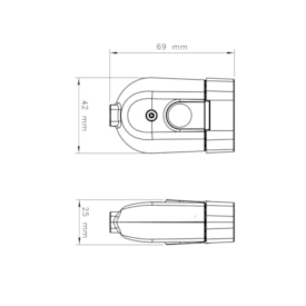 Plugue Fêmea 2P+T 250 V 10 A Tramontina Preto - 57403053