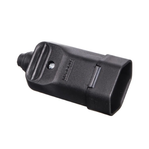 Plugue Fêmea Desmontável 2P+T Margirius 20A Preto - 15102