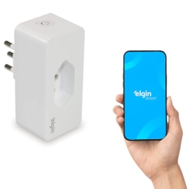 Plugue Inteligente De Tomada Elgin 10A - 48PLUGWIFI10