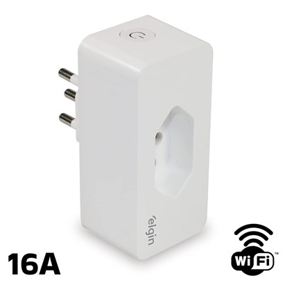 Plugue de Tomada 16A Inteligente Wi-Fi SHPT400 ELG