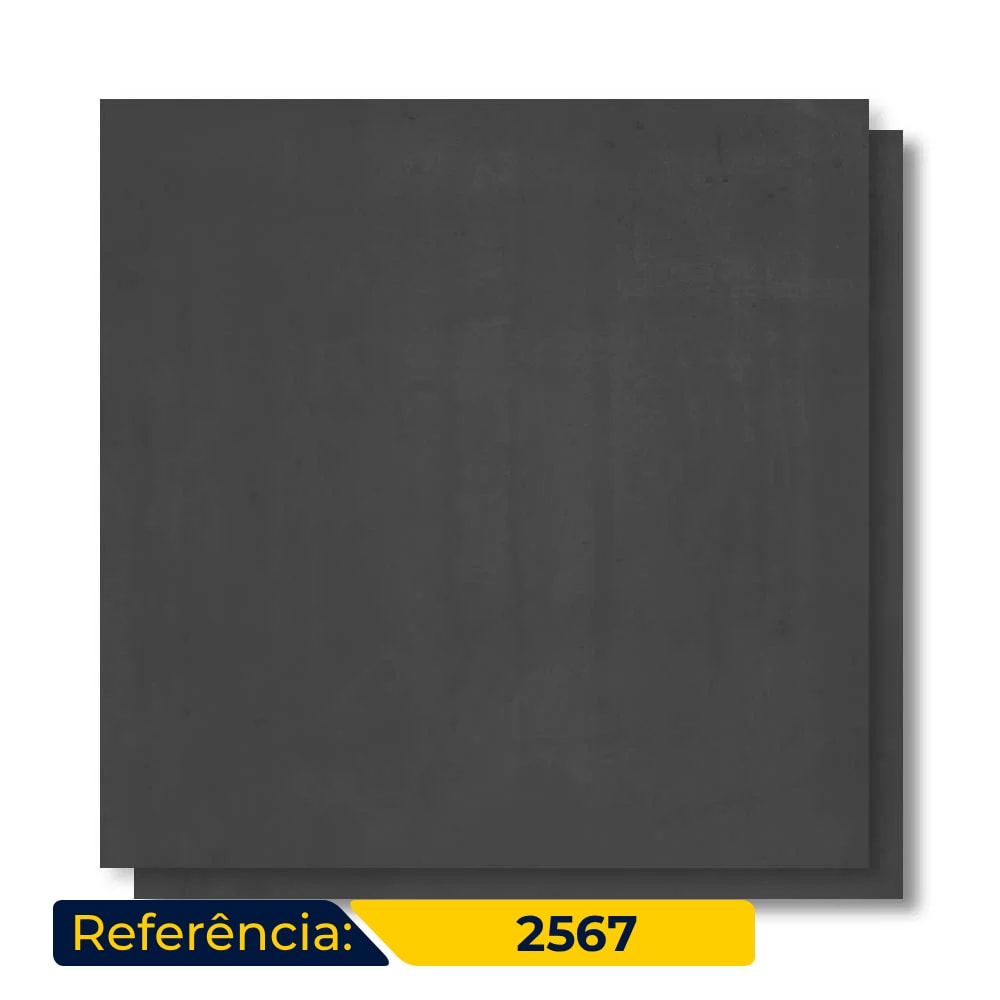 Pocelanato Acetinado 84x84cm Caixa 2,80m² Delta Capodocia Dark In Retificado - 2567-A