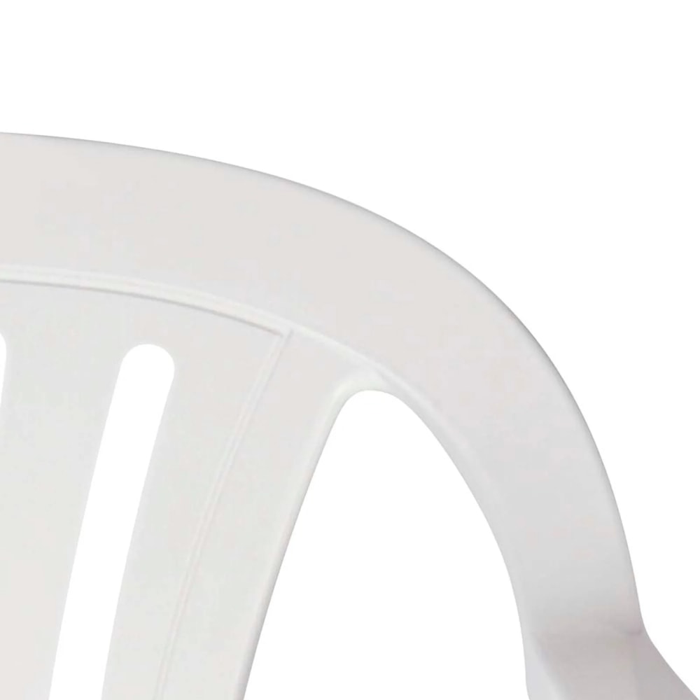 Poltrona Plástica Mor Bela Vista Branca - 15151101