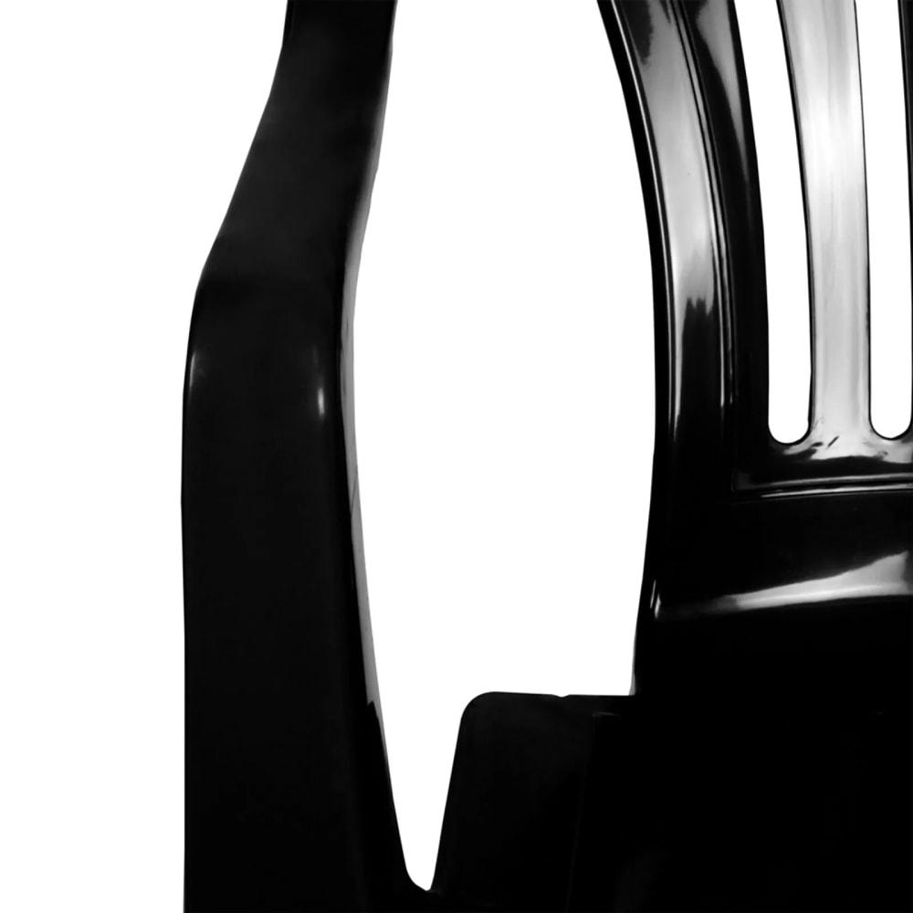 Poltrona Plástica Mor Bela Vista Preta - 15151104