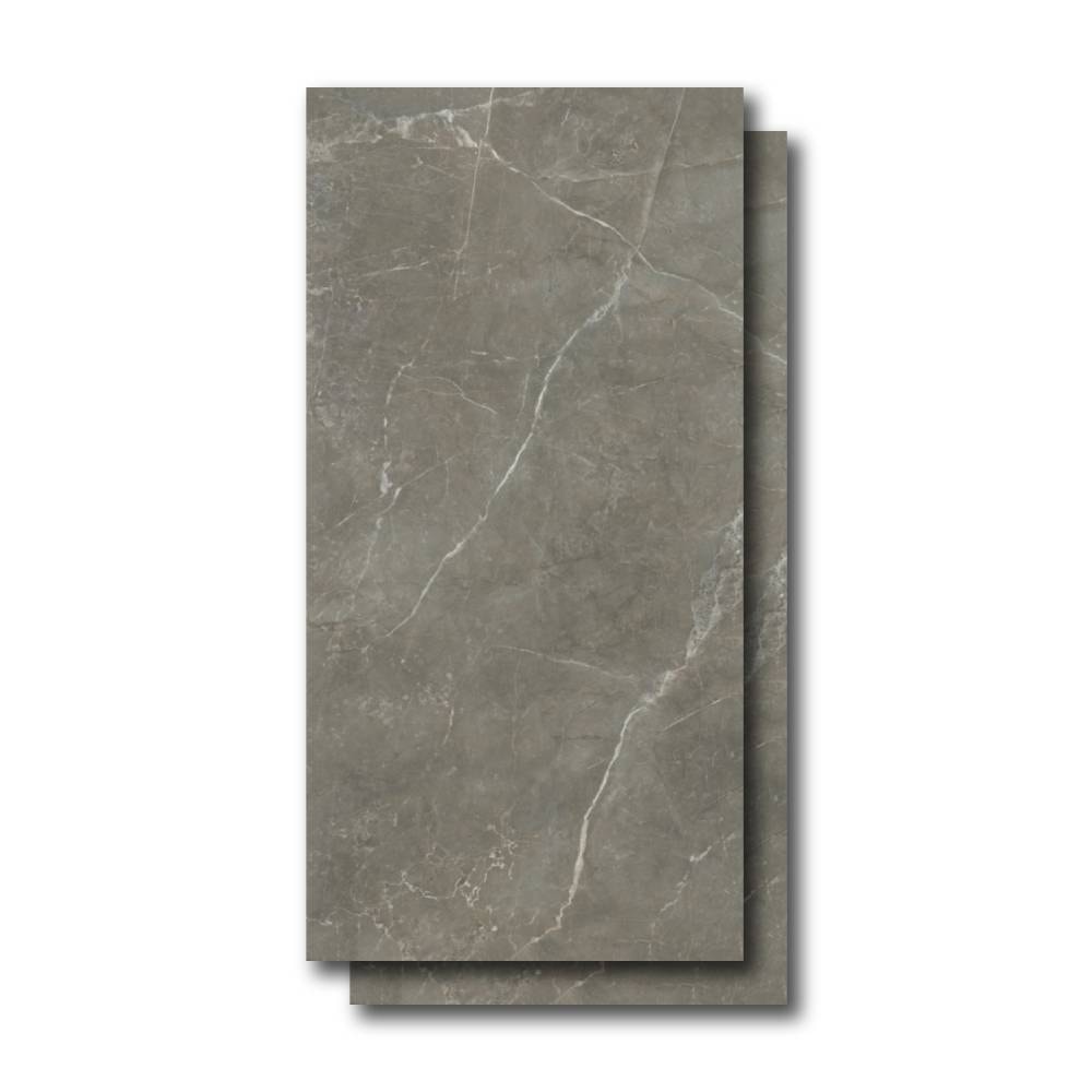 Porcelanato Acetinado 100x200cm Caixa 2,00m² Roca Pulpis Intense MT Retificado - FOH01ZF02