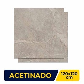 Porcelanato Acetinado 120x120cm Caixa 2,85² Roca Desert Retificado - ROC04DO00231