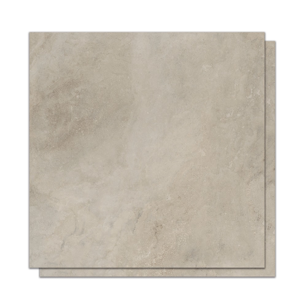 Porcelanato Acetinado 120x120cm Caixa 2,85m² Incepa Intense Bege Retificado - INC04DO0010A