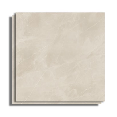 Porcelanato Acetinado 120x120cm Caixa 2,85m² Incepa Ortiz Bege Retificado - INC04DO0016