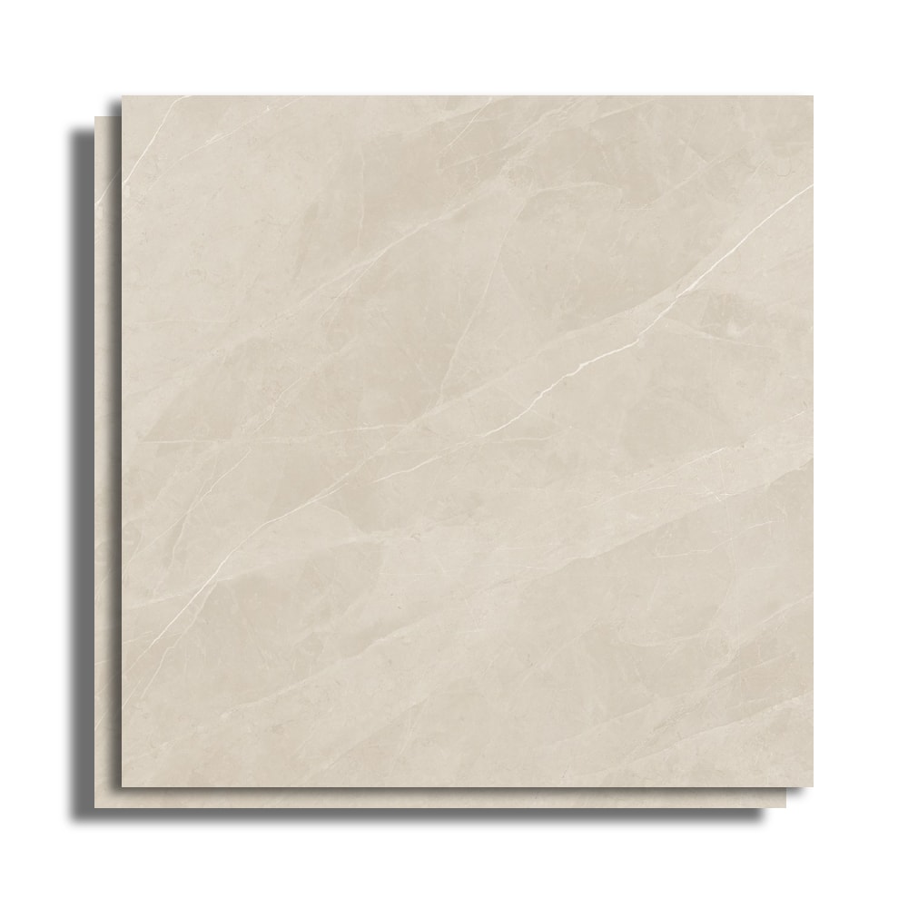 Porcelanato Acetinado 120x120cm Caixa 2,85m² Incepa Ortiz Bege Retificado - INC04DO0016